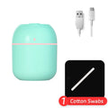 Portable Humidifier 220Ml White USB Desktop Indoor Air Atomization Humidifier Household Mute Large Spray Humidifier