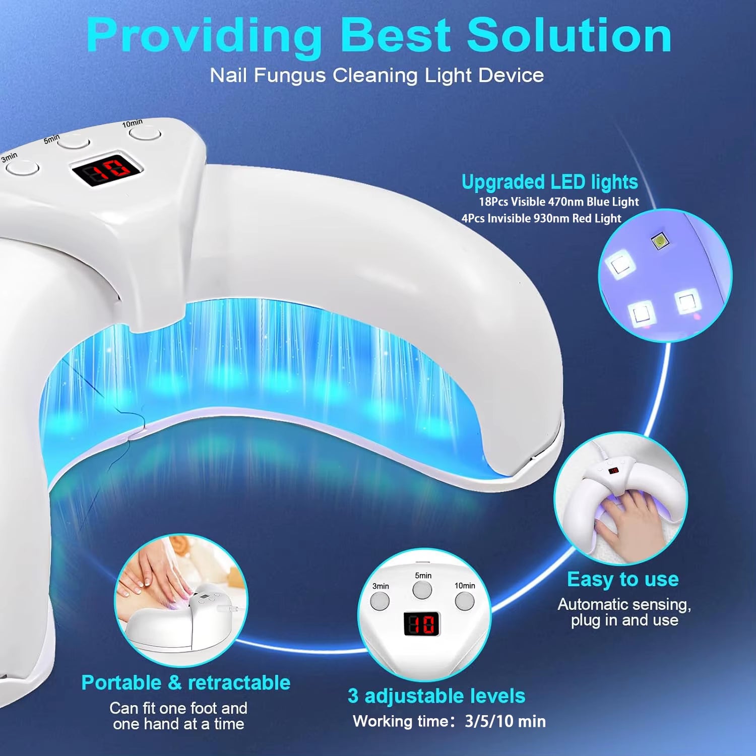 Professional Nail Fungus Treatment Kit For Effective Removal Of Fungus Infections