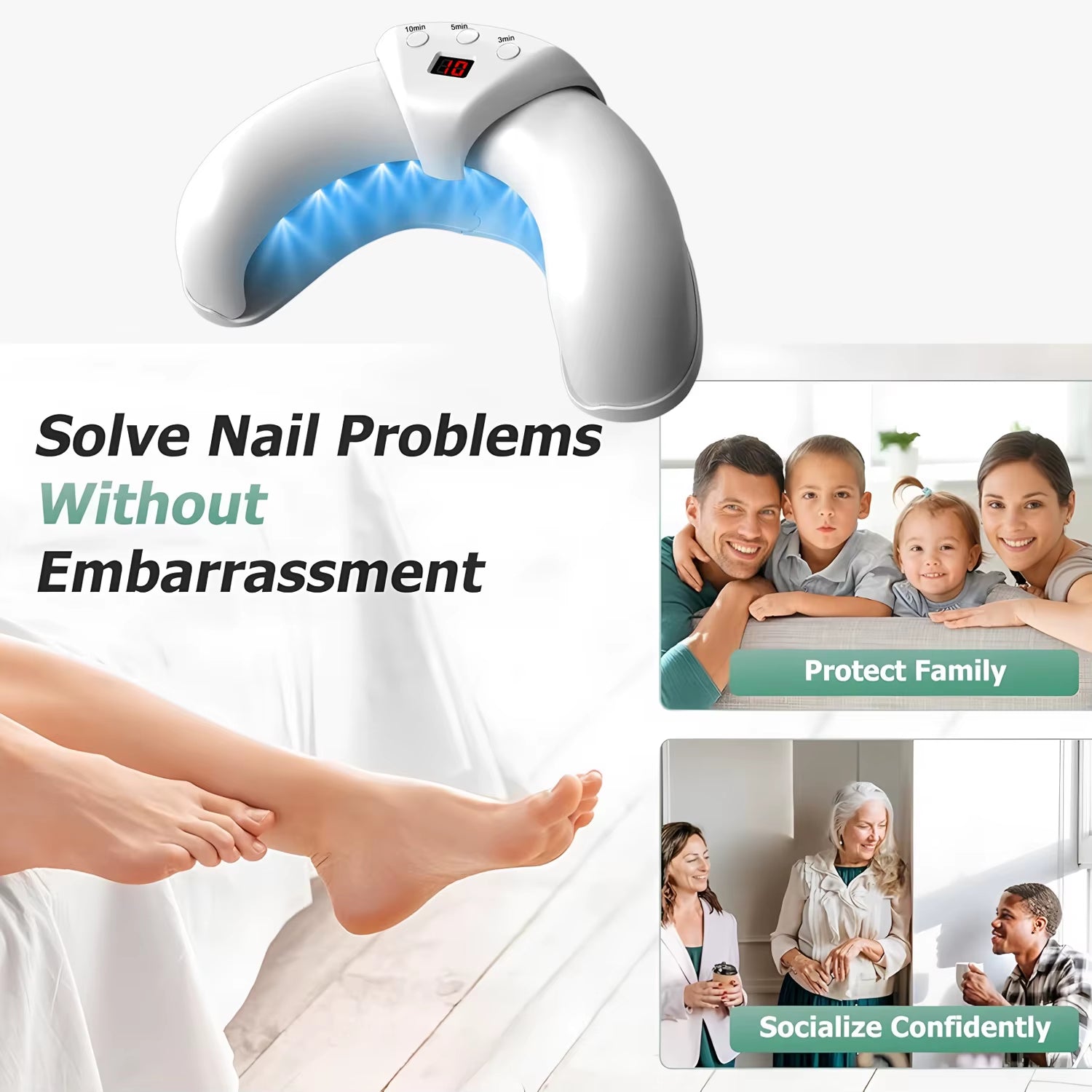 Professional Nail Fungus Treatment Kit For Effective Removal Of Fungus Infections